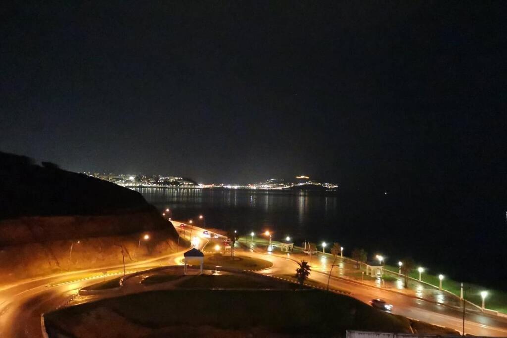 Appartf3 Vue Panoramique Sur Mer Residence Vista Del Mar Fnideq Buitenkant foto