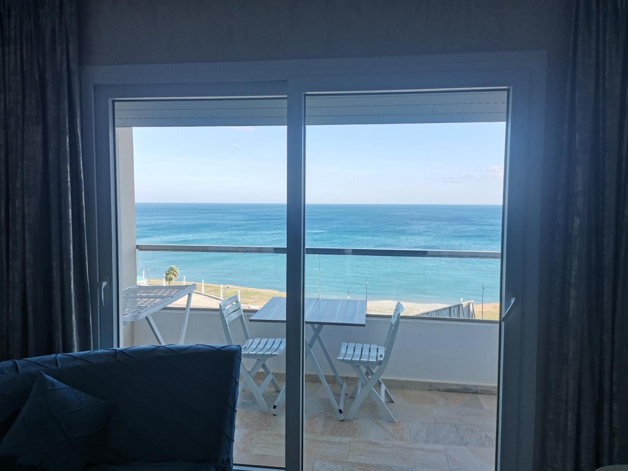 Appartf3 Vue Panoramique Sur Mer Residence Vista Del Mar Fnideq Buitenkant foto