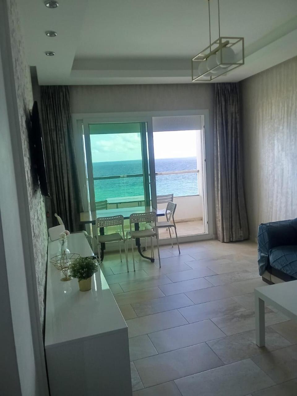 Appartf3 Vue Panoramique Sur Mer Residence Vista Del Mar Fnideq Buitenkant foto