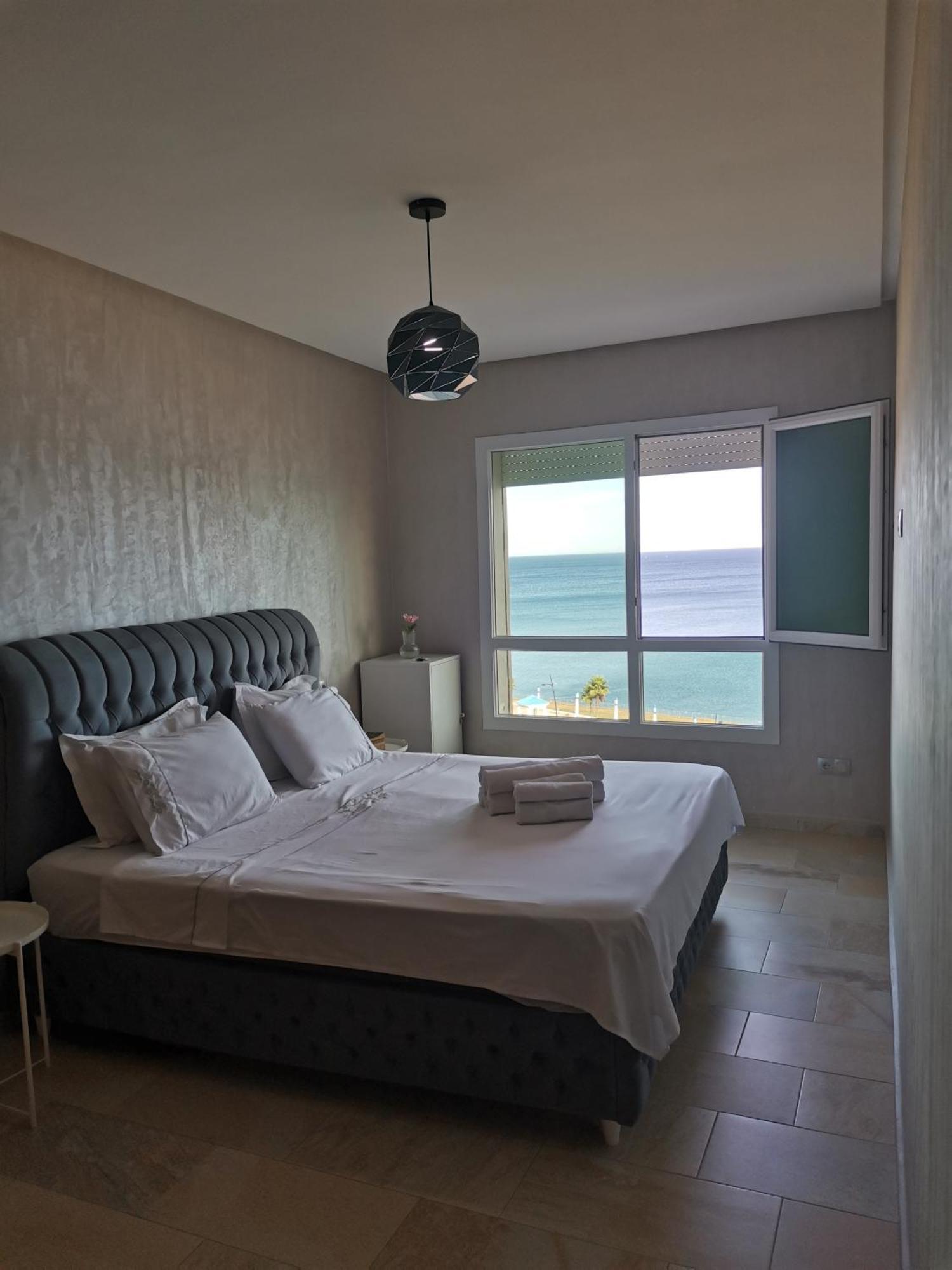 Appartf3 Vue Panoramique Sur Mer Residence Vista Del Mar Fnideq Buitenkant foto